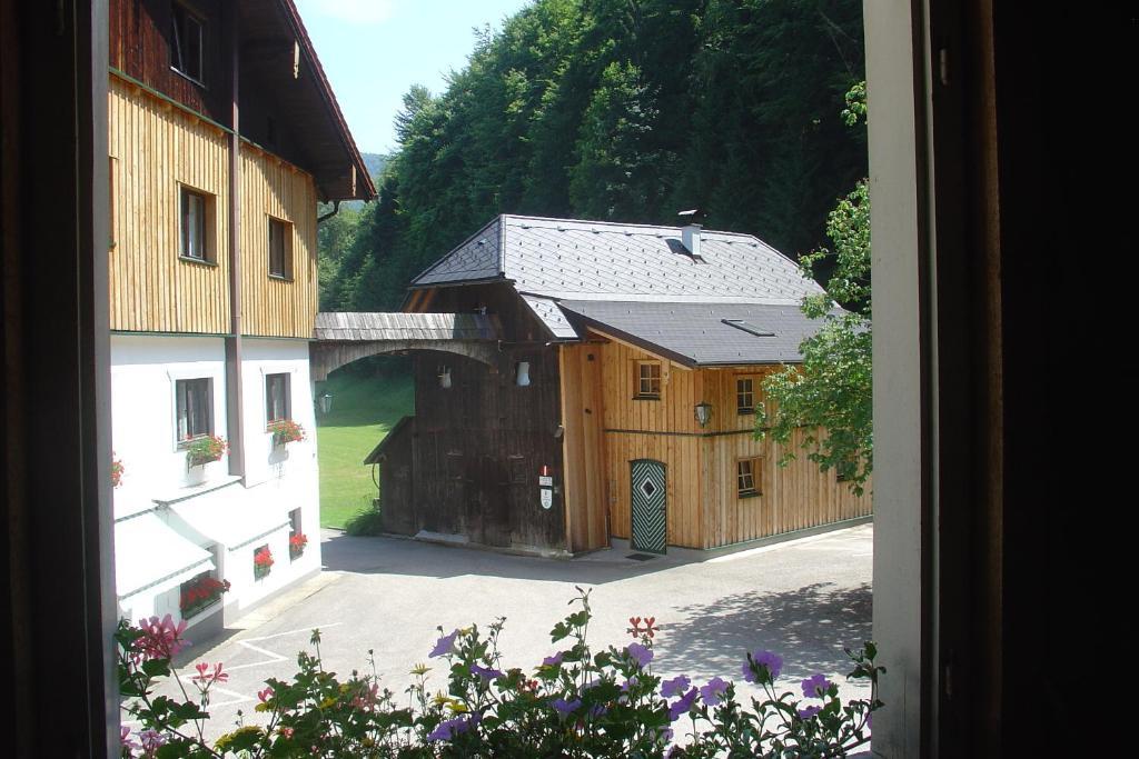 Waldpension Goschlseben Grünau im Almtal エクステリア 写真